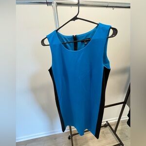 Premise size 4 blue and black work dress